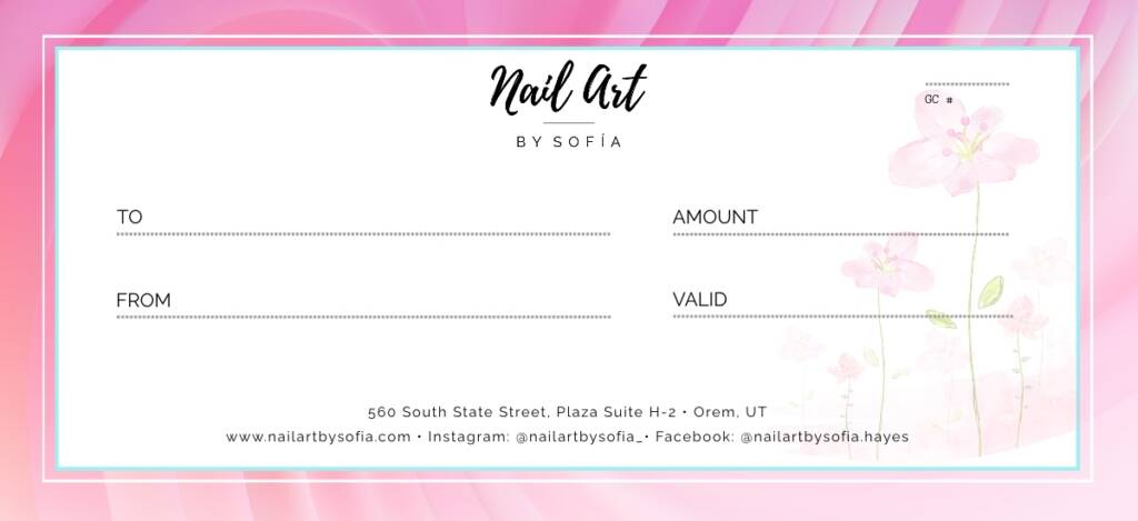 Gift Card - Nail Salon 30078 | LUXURY NAIL & SPA | Snellville, GA